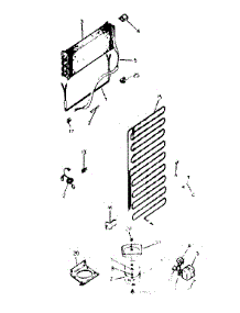 Unit Parts parts for Kenmore Refrigerator 253.8138190 (2538138190, 253 8138190) from AppliancePartsPros.com