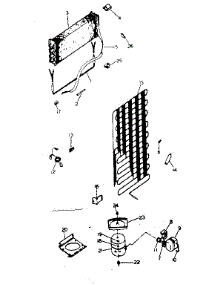 Unit Parts parts for Kenmore Refrigerator 253.8357772 (2538357772, 253 8357772) from AppliancePartsPros.com