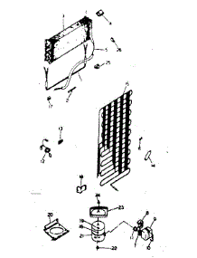 Unit Parts parts for Kenmore Refrigerator 253.8359261 (2538359261, 253 8359261) from AppliancePartsPros.com