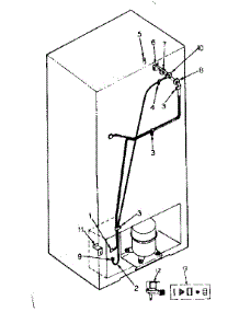 Ice Maker Installation Parts parts for Kenmore Refrigerator 253.8361700 (2538361700, 253 8361700) from AppliancePartsPros.com