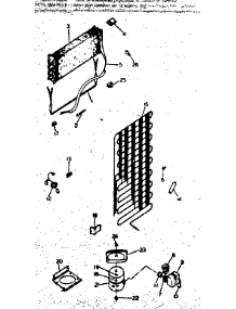 Unit Parts parts for Kenmore Refrigerator 253.8369280 (2538369280, 253 8369280) from AppliancePartsPros.com