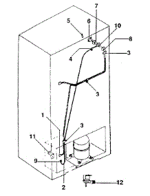 Ice Maker Installation parts for Kenmore Refrigerator 253.856918EXO (253856918EXO, 253 856918EXO) from AppliancePartsPros.com