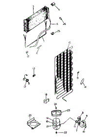 Unit Parts parts for Kenmore Refrigerator 253.8662361 (2538662361, 253 8662361) from AppliancePartsPros.com