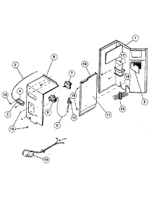 Electrical System And Unit parts for Kenmore Air Conditioner 253.8705090 (2538705090, 253 8705090) from AppliancePartsPros.com