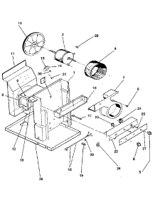 Electrical System And Air Handling parts for Kenmore Air Conditioner 253.8771065 (2538771065, 253 8771065) from AppliancePartsPros.com