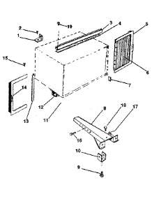 Window Mounting & Accessories parts for Kenmore Air Conditioner 253.8780893 (2538780893, 253 8780893) from AppliancePartsPros.com