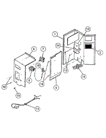 Electrical System And Unit parts for Kenmore Air Conditioner 253.8791831 (2538791831, 253 8791831) from AppliancePartsPros.com