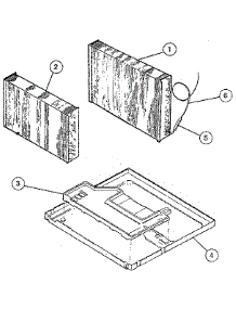 Evaporator parts for Kenmore Air Conditioner 253.8791831 (2538791831, 253 8791831) from AppliancePartsPros.com