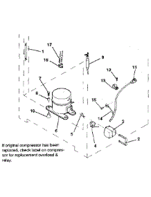Unit parts for Kenmore Freezer 253.9209381 (2539209381, 253 9209381) from AppliancePartsPros.com