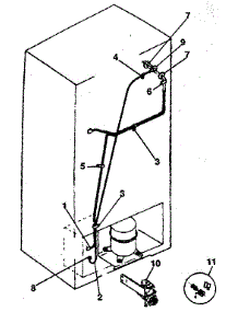 Ice Maker Installation parts for Kenmore Refrigerator 253.9301760 (2539301760, 253 9301760) from AppliancePartsPros.com