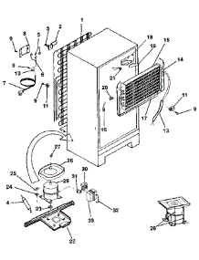 Unit Parts parts for Kenmore Refrigerator 253.9307291 (2539307291, 253 9307291) from AppliancePartsPros.com