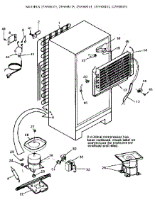 Unit parts for Kenmore Refrigerator 253.9308163 (2539308163, 253 9308163) from AppliancePartsPros.com