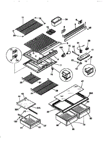 Liner parts for Kenmore Refrigerator 253.9368420 (2539368420, 253 9368420) from AppliancePartsPros.com