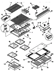 Liner parts for Kenmore Refrigerator 253.9658480 (2539658480, 253 9658480) from AppliancePartsPros.com