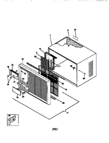 Wrapper parts for Kenmore Air Conditioner 253.9751563 (2539751563, 253 9751563) from AppliancePartsPros.com