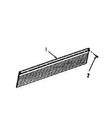 Filler Kit No. 4006722 (Optional) parts for Kenmore Range 278.3218591 (2783218591, 278 3218591) from AppliancePartsPros.com
