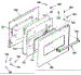Visi-Bake Upper Oven And Lower Broiler Door