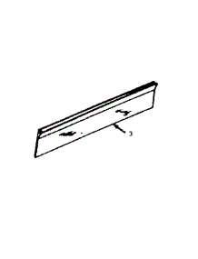 Filler Kit parts for Kenmore Range 278.4238690 (2784238690, 278 4238690) from AppliancePartsPros.com