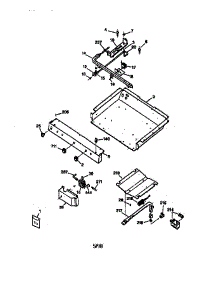 Gas And Burner parts for Kenmore Range 362.75276692 (36275276692, 362 75276692) from AppliancePartsPros.com