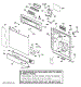 Escutcheon & Door Assembly