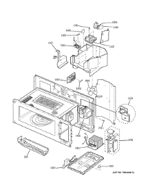 Interior Parts (1) parts for Kenmore Microwave 363.63693302 (36363693302, 363 63693302) from AppliancePartsPros.com