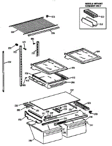 Shelf Parts parts for Kenmore Refrigerator 363.68962894 (36368962894, 363 68962894) from AppliancePartsPros.com