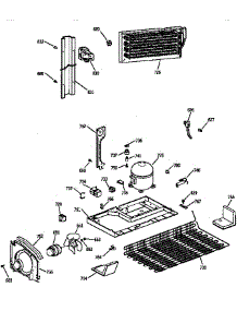 Unit Parts parts for Kenmore Refrigerator 363.78162890 (36378162890, 363 78162890) from AppliancePartsPros.com