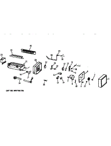 Icemaker Wr30x0327 parts for Kenmore Refrigerator 363.78167890 (36378167890, 363 78167890) from AppliancePartsPros.com