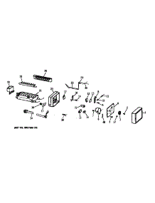 Icemaker Wr30x0327 parts for Kenmore Refrigerator 363.78477893 (36378477893, 363 78477893) from AppliancePartsPros.com