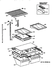 Shelf Parts parts for Kenmore Refrigerator 363.78965894 (36378965894, 363 78965894) from AppliancePartsPros.com