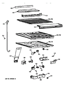 Compartment Separator Parts parts for Kenmore Refrigerator 363.78965894 (36378965894, 363 78965894) from AppliancePartsPros.com