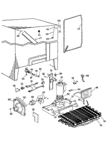 Unit Parts parts for Kenmore Refrigerator 363.8580610 (3638580610, 363 8580610) from AppliancePartsPros.com