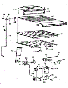 Compartment Separator parts for Kenmore Refrigerator 363.8689780 (3638689780, 363 8689780) from AppliancePartsPros.com