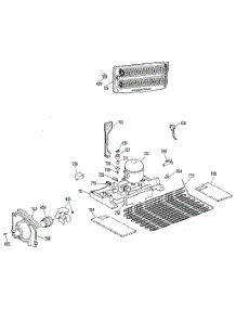 Unit parts for Kenmore Refrigerator 363.8695681 (3638695681, 363 8695681) from AppliancePartsPros.com