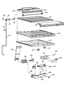 Compartment Separator parts for Kenmore Refrigerator 363.8751582 (3638751582, 363 8751582) from AppliancePartsPros.com