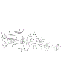 Icemaker parts for Kenmore Refrigerator 363.8785711 (3638785711, 363 8785711) from AppliancePartsPros.com