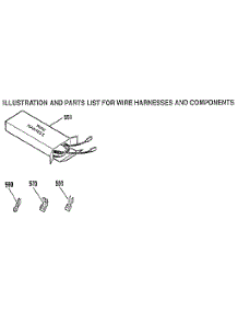 Wire Harnesses And Components parts for Kenmore Range 363.9330193 (3639330193, 363 9330193) from AppliancePartsPros.com