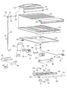 Compartment Separator parts for Kenmore Refrigerator 363.9609684 (3639609684, 363 9609684) from AppliancePartsPros.com