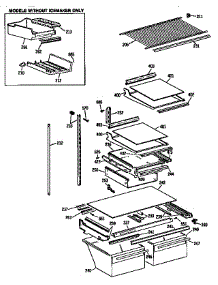 Shelf Parts parts for Kenmore Refrigerator 363.9634718 (3639634718, 363 9634718) from AppliancePartsPros.com