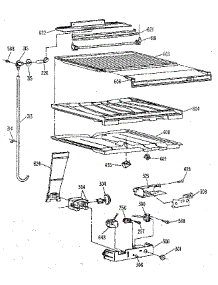 Compartment Separator parts for Kenmore Refrigerator 363.9701711 (3639701711, 363 9701711) from AppliancePartsPros.com