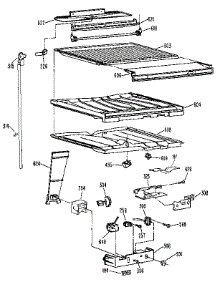 Compartment Separator parts for Kenmore Refrigerator 363.9705814 (3639705814, 363 9705814) from AppliancePartsPros.com