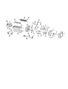 Icemaker parts for Kenmore Refrigerator 363.9711513 (3639711513, 363 9711513) from AppliancePartsPros.com