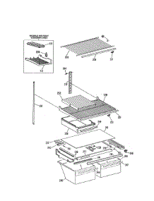 Shelf Parts parts for Kenmore Refrigerator 363.9711583 (3639711583, 363 9711583) from AppliancePartsPros.com