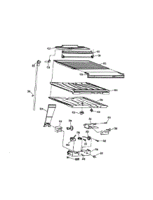 Compartment Separator Parts parts for Kenmore Refrigerator 363.9711782 (3639711782, 363 9711782) from AppliancePartsPros.com