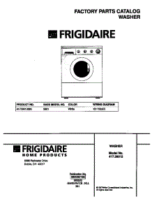 Cover parts for Kenmore Washer 417.39012890 (41739012890, 417 39012890) from AppliancePartsPros.com