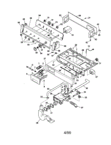 Control Panel parts for Kenmore Washer 417.39022891 (41739022891, 417 39022891) from AppliancePartsPros.com