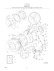 Motor / Tub parts for Kenmore Washer 417.40412702 (41740412702, 417 40412702) from AppliancePartsPros.com