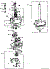 Transmission, Water Seal, Lower Bearing Assy.