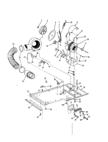 Dryer Motor, Blower, Belt parts for Kenmore Washer Dryer Combo 417.89690720 (41789690720, 417 89690720) from AppliancePartsPros.com