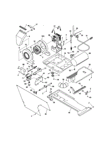 Housing Blower parts for Kenmore Washer Dryer Combo 417.90862991 (41790862991, 417 90862991) from AppliancePartsPros.com